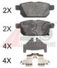 A.B.S. 37886 Brake Pad Set, disc brake